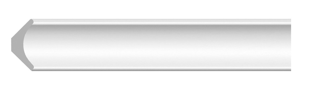 Плинтус потолочный гладкий DECOMASTER D133-115 ДМ (20*20*2000 мм)