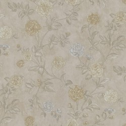 Z66803 Обои Zambaiti (Satin Flowers IV) (1*12) 10,05х0,53 винил на флизелине