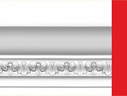 Плинтус потолочный с рисунком DECOMASTER DT-3 (74*102*2400мм)