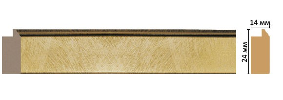Багет DECOMASTER FM2-3 (24*14*2850мм)
